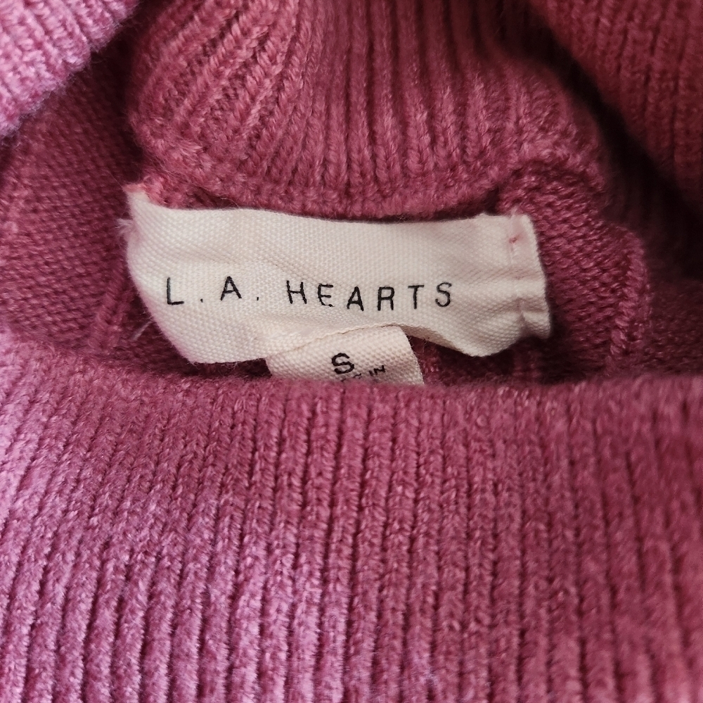 PacSun Contrast Ribbed Mock Neck Sweater Small - Picture 8 of 9